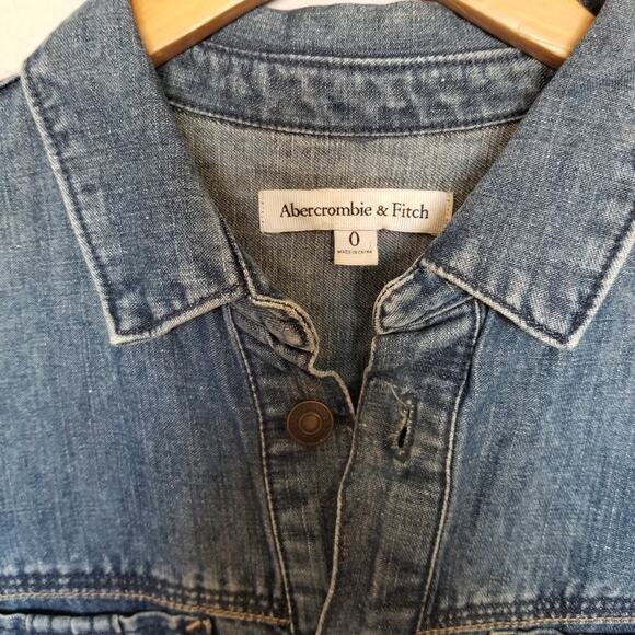 Abercrombie & Fitch Denim Romper Size 0 - Picture 3 of 3